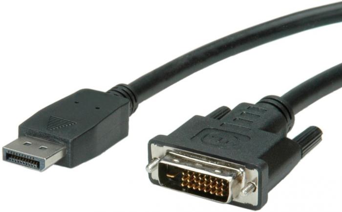 VALUE 11.99.5610 :: DisplayPort кабел, DisplayPort M - DVI M, 2.0 мна ниска цена с бърза доставка - BestPC.BG