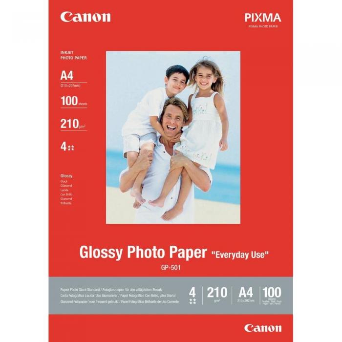Хартия за принтер Canon GP-501 A4, 100 Sheetsна ниска цена с бърза доставка - BestPC.BG
