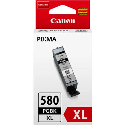 Касета с мастило CANON PGI-580XL PGBKна ниска цена с бърза доставка - BestPC.BG