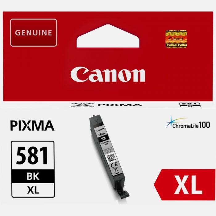 Касета с мастило Canon CLI-581 XL BKна ниска цена с бърза доставка - BestPC.BG