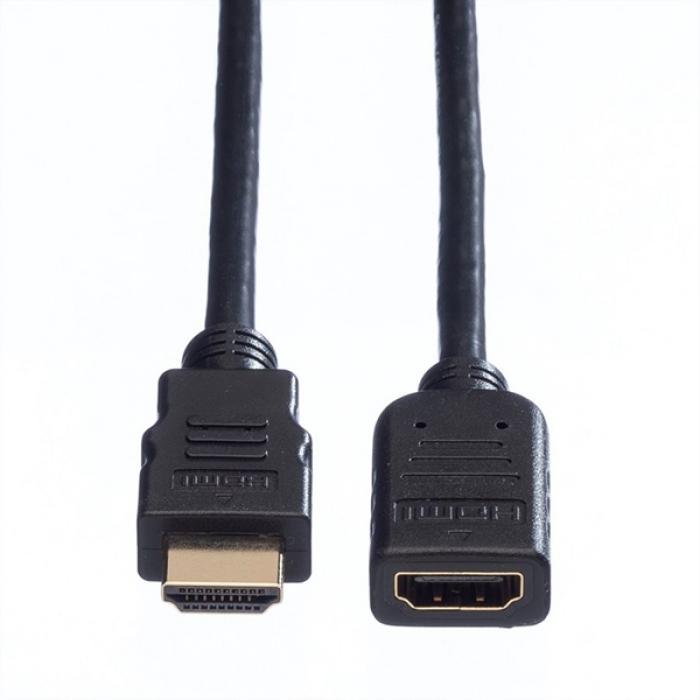 Кабел/адаптер Cable HDMI M-F, v1.4, 2m, Value 11.99.5575на ниска цена с бърза доставка - BestPC.BG