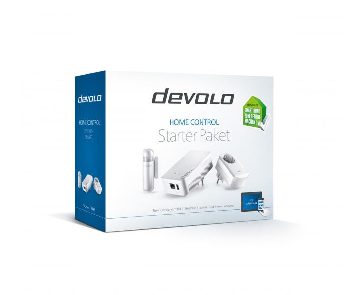 Продукт Стартов пакет devolo 09806, IoT контакт, модул управление и сензор врата, Z-Waveна ниска цена с бърза доставка - BestPC.BG