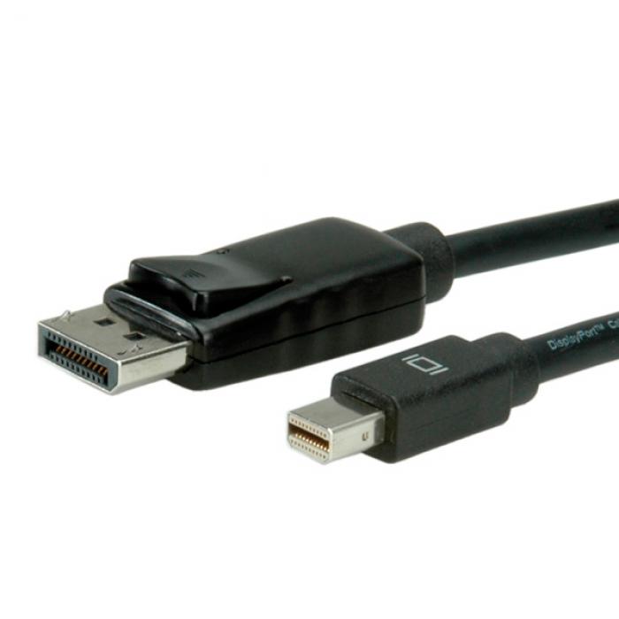 VALUE 11.99.5636 :: DisplayPort кабел, DisplayPort M - Mini DisplayPort M, 3.0 мна ниска цена с бърза доставка - BestPC.BG