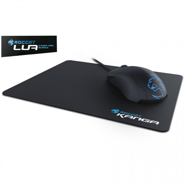 Мишка ROCCAT Lua Tri-Button Mouse + Kanga Cloth Mousepad (Mini) Gaming Bundle - ROC-11-311на ниска цена с бърза доставка - BestPC.BG