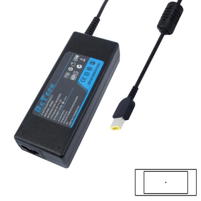 Захранване за лаптоп NB Power Adaptor 90W, 20V, Square w-pin, OEM Lenovoна ниска цена с бърза доставка - BestPC.BG