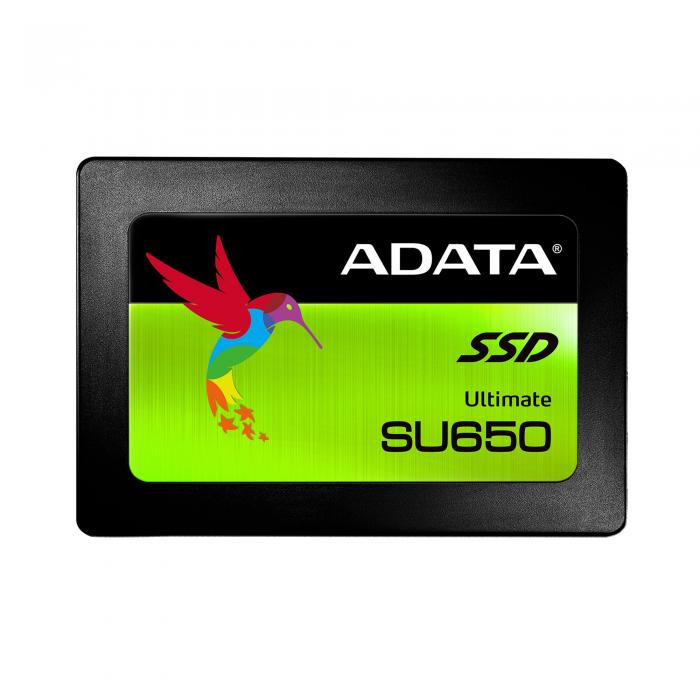 SSD ADATA SSD SU650 480GB 3D NANDна ниска цена с бърза доставка - BestPC.BG