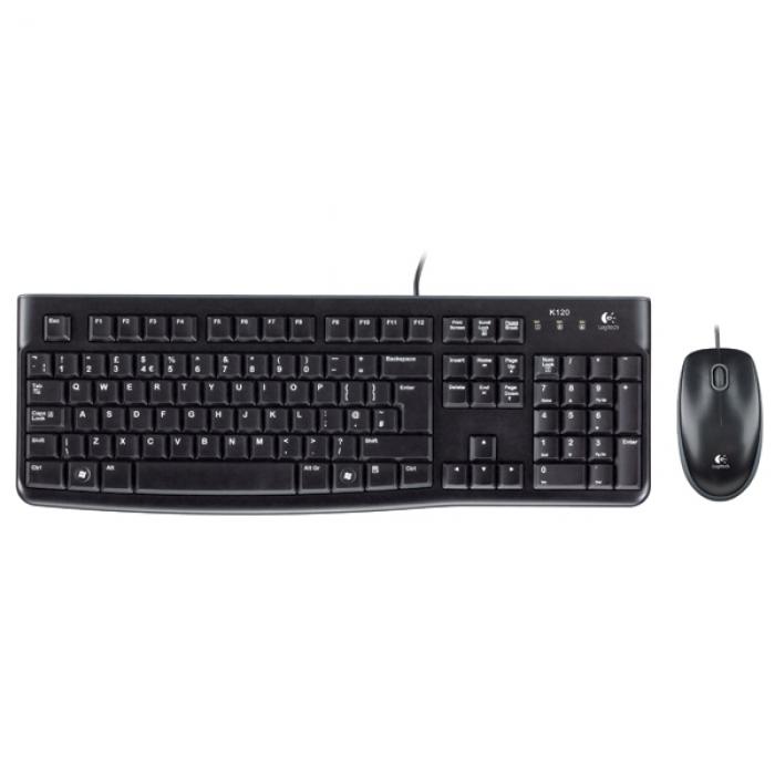 Клавиатура Logitech Desktop MK120, BG Layoutна ниска цена с бърза доставка - BestPC.BG