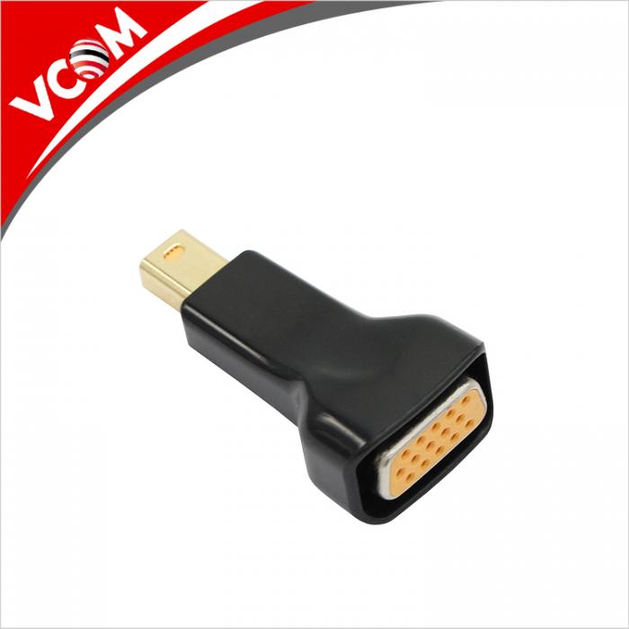 VCom адаптер Adapter Mini DP M - VGA F Gold plated - CA335на ниска цена с бърза доставка - BestPC.BG