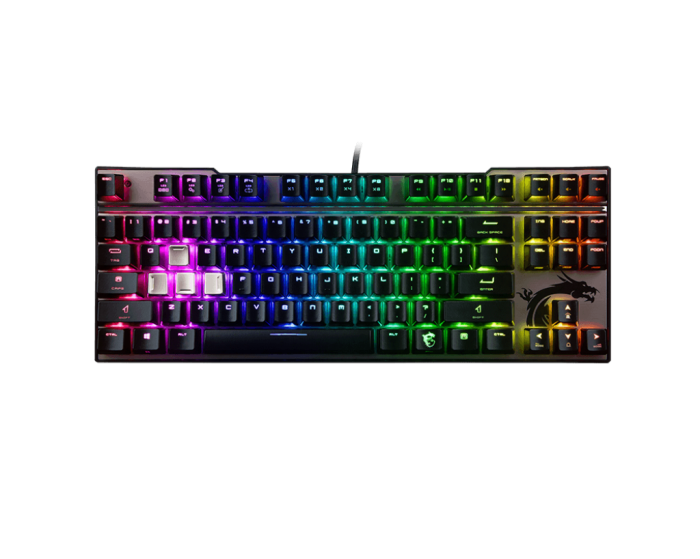 Клавиатура Геймърска MSI VIGOR GK70 US GAMING RGBна ниска цена с бърза доставка - BestPC.BG