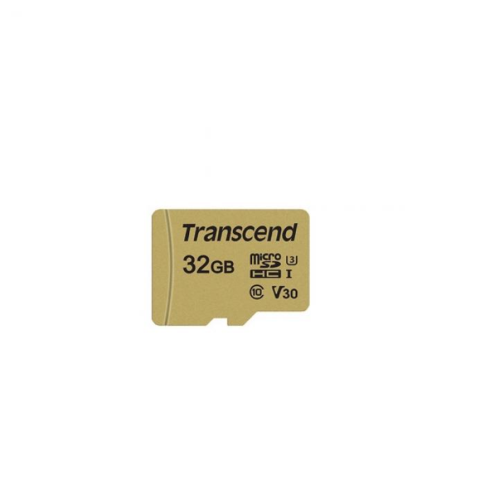 Transcend 32GB micro SD UHS-I U3 (with adapter), MLCна ниска цена с бърза доставка - BestPC.BG