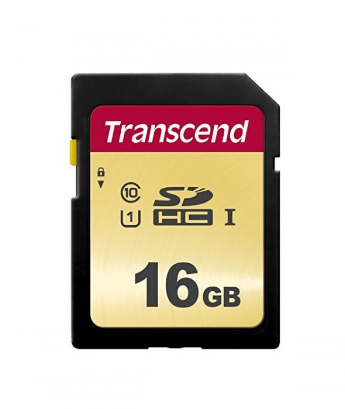 Transcend 16GB SD Card UHS-I U1, MLCна ниска цена с бърза доставка - BestPC.BG