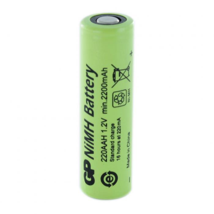 Акумулаторна Батерия R6 AA 220AAH-B  2200mAh NiMH 1 бр. BULK  Industrial GPна ниска цена с бърза доставка - BestPC.BG