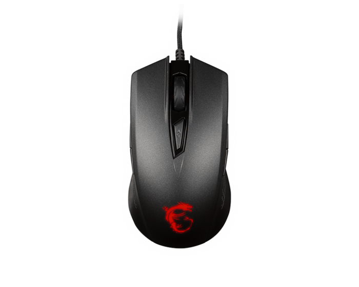 Мишка MSI GAMING MOUSE CLUTCH GM40 W Червена/Чернана ниска цена с бърза доставка - BestPC.BG