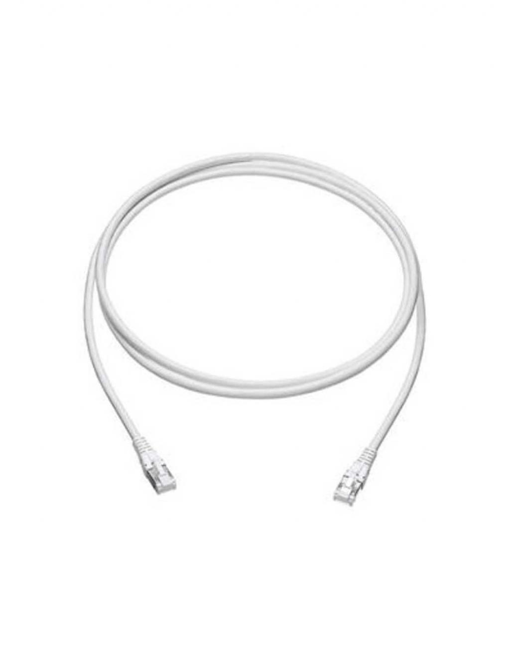 Пач кабел Cat.6, U/UTP, LSZH, бял цвят, 5м.на ниска цена с бърза доставка - BestPC.BG