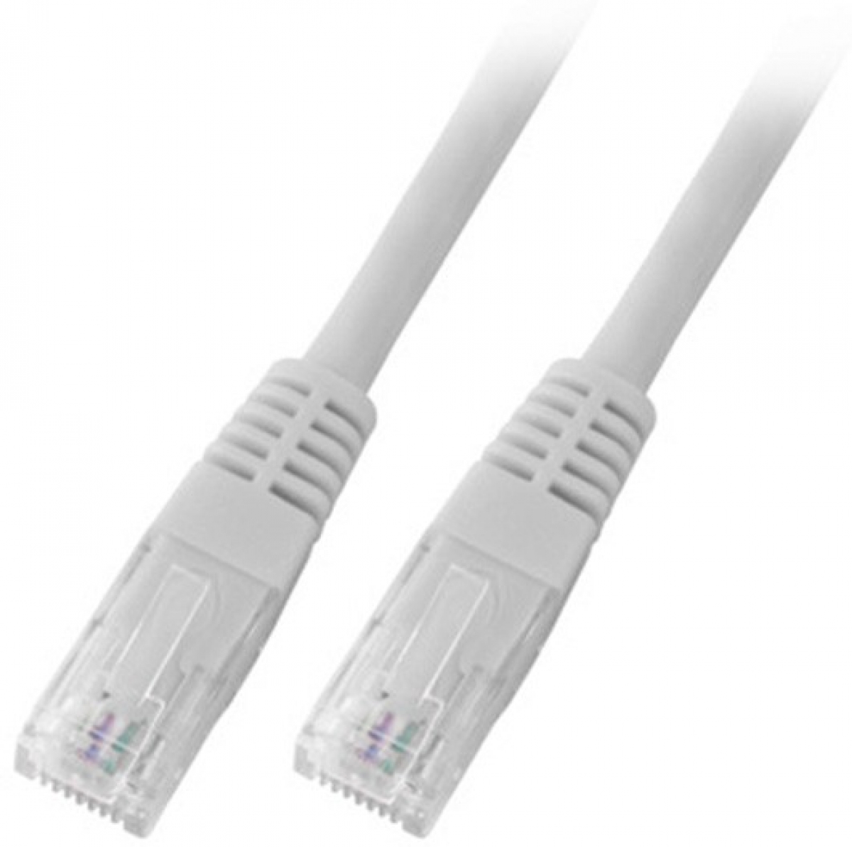 Пач корда категория 6 RJ45, неекранирана U/UTP, PVC, CCA, сива, 15м.на ниска цена с бърза доставка - BestPC.BG
