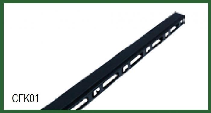 Вертикален аранжиращ панел за комуникационен шкаф 42Uна ниска цена с бърза доставка - BestPC.BG