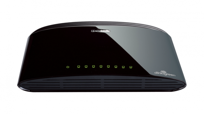 Комутатор/Суич D-Link DES-1008D-E, 8 портов 10-100, Desktopна ниска цена с бърза доставка - BestPC.BG