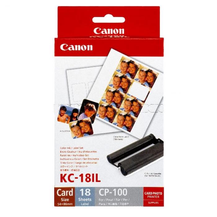 Хартия за принтер Canon Color Ink-Label set KC-18ILна ниска цена с бърза доставка - BestPC.BG