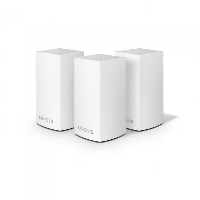 Linksys WHW0103 :: AC3900 VELOP Junior Mesh Wi-Fi система, комплект 3 бр.на ниска цена с бърза доставка - BestPC.BG