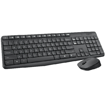Клавиатура Keyboard Logitech Wireless Desktop MK235, BG Layoutна ниска цена с бърза доставка - BestPC.BG