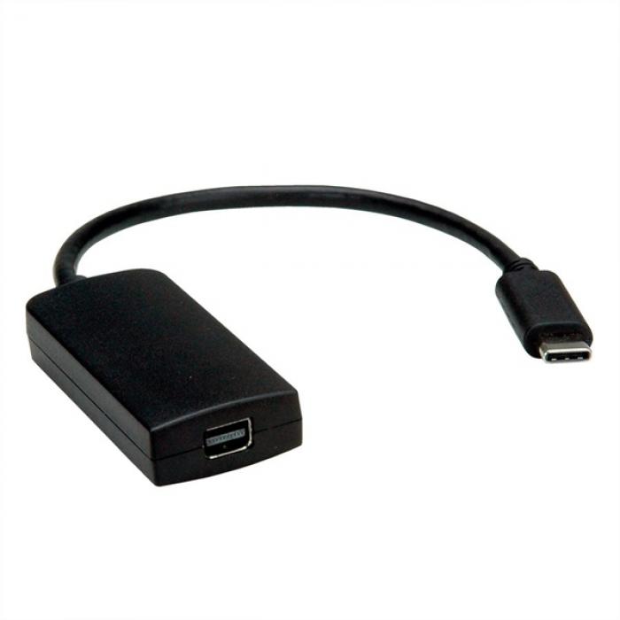 Кабел/адаптер USB3.1 C to Mini DP Adapter, M-F, 4K2K, 12.99.3226на ниска цена с бърза доставка - BestPC.BG