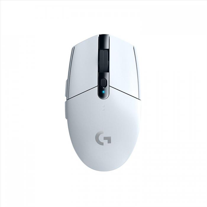 Геймърска мишка Logitech G305 Lightspeed Wireless Бялна ниска цена с бърза доставка - BestPC.BG