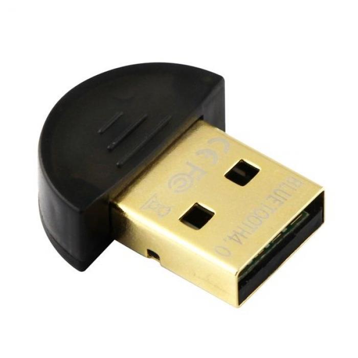WiFi безжична карта/адаптер VCom блутут адаптер Adapter Bluetooth 4.0 USB, black - DU115на ниска цена с бърза доставка - BestPC.BG