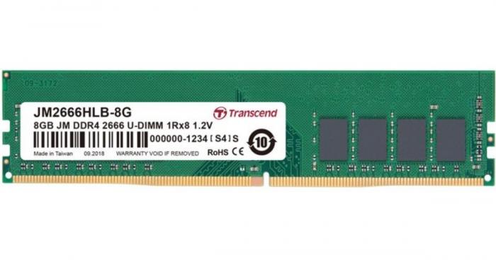 Памет 8GB DDR4 2666 Transcendна ниска цена с бърза доставка - BestPC.BG