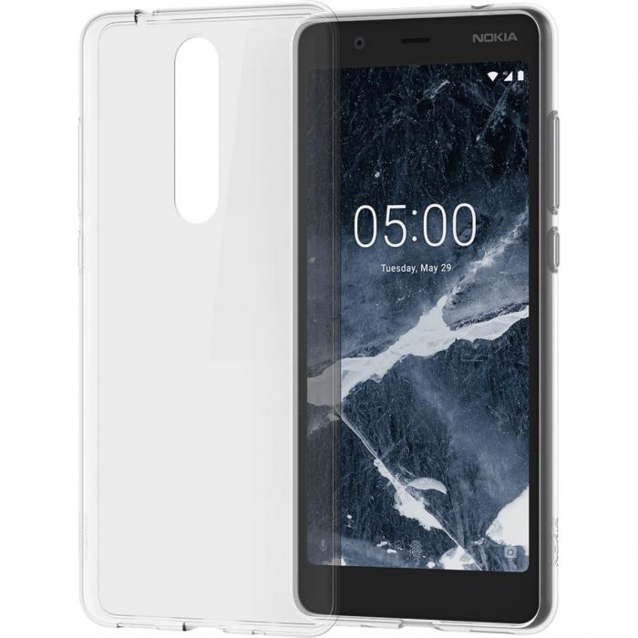 Калъф за смартфон NOKIA 5.1 CC-109 CLEAR CASEна ниска цена с бърза доставка - BestPC.BG
