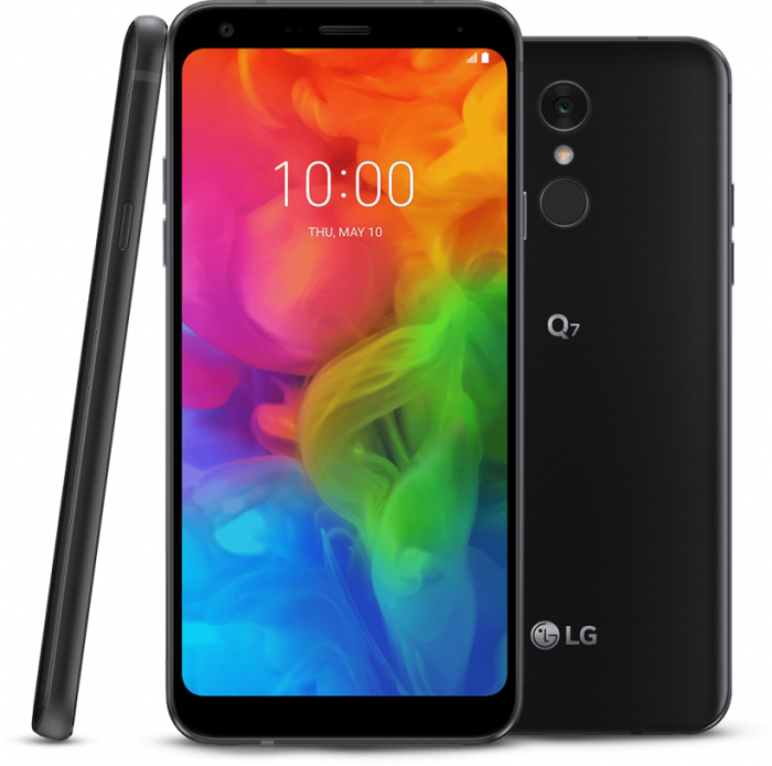 Смартфон LG Q7 BLACKна ниска цена с бърза доставка - BestPC.BG