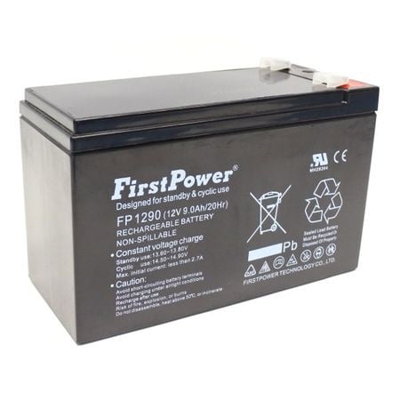 Акумулаторна батерия FirstPower FP9-12 - 12V 9Ah F2на ниска цена с бърза доставка - BestPC.BG