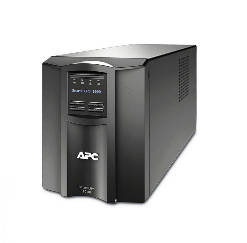 Непрекъсваемо захранване (UPS) APC Smart-UPS 1000VA LCD 230V with SmartConnectна ниска цена с бърза доставка - BestPC.BG