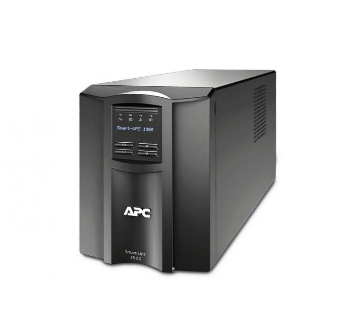 Непрекъсваемо захранване (UPS) APC Smart-UPS 1500VA LCD 230V with SmartConnectна ниска цена с бърза доставка - BestPC.BG