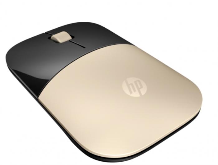 Мишка HP Z3700 Gold Wireless Mouseна ниска цена с бърза доставка - BestPC.BG