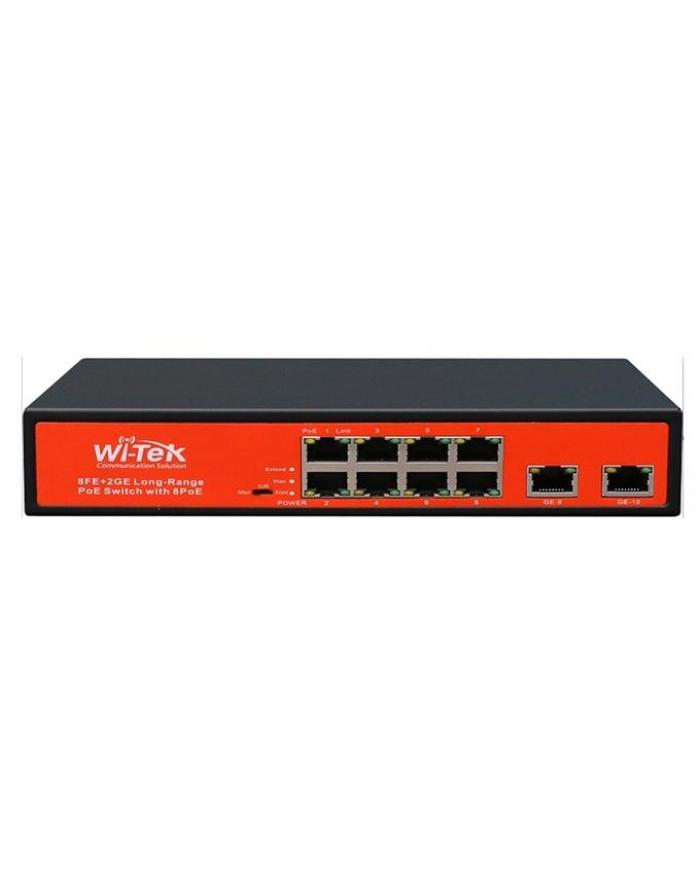 Комутатор/Суич Wi-Tek WI-PS210Gна ниска цена с бърза доставка - BestPC.BG