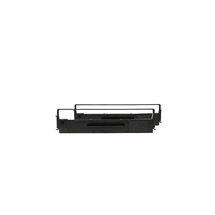 Лента за матричен принтер Epson SIDM Black Ribbon Cartridge for LQ-350-300+-300+II, Dualpackна ниска цена с бърза доставка - BestPC.BG