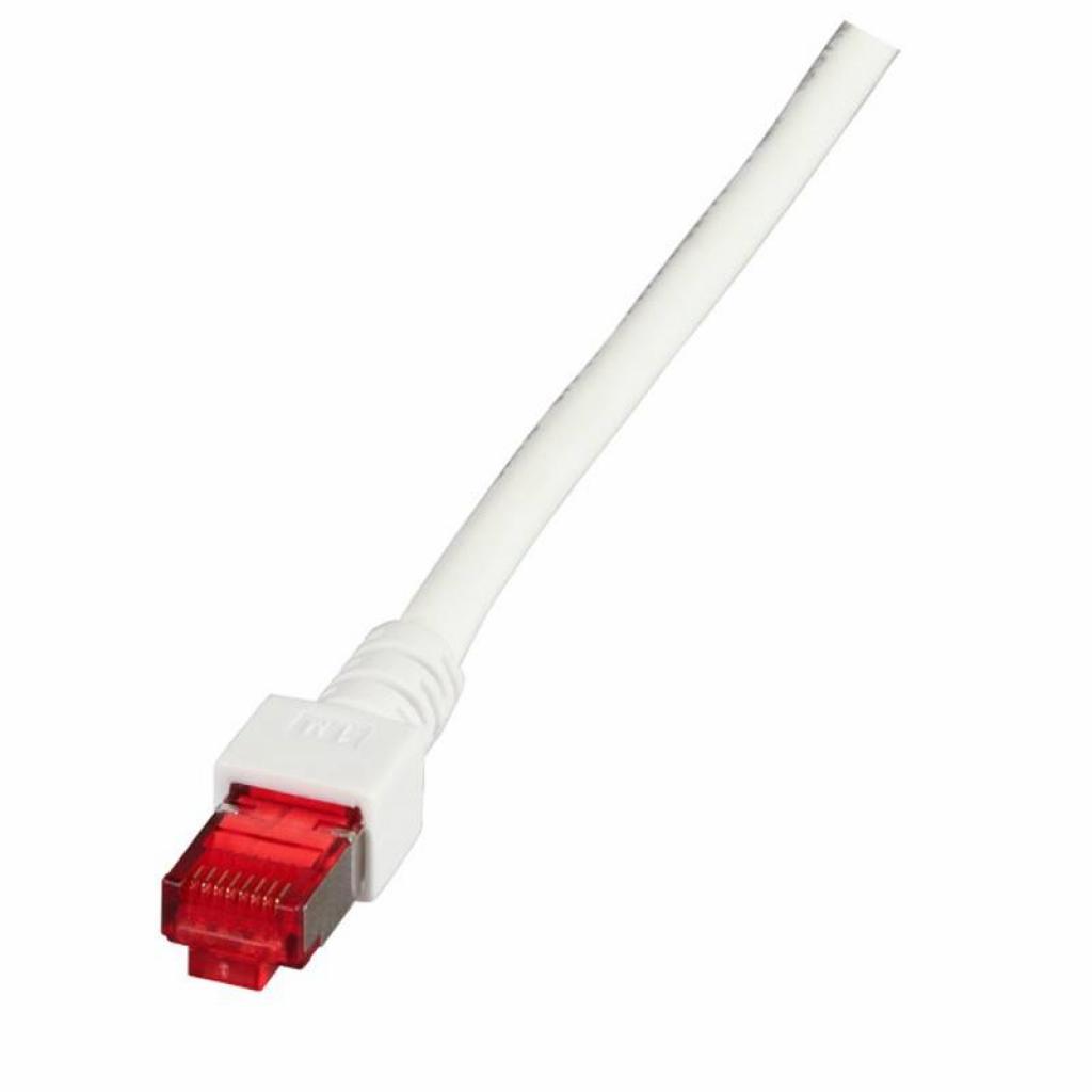 Медна пач корда RJ45 Patch cable S/FTP, Cat.6, LSZH, white, 1,5м.на ниска цена с бърза доставка - BestPC.BG