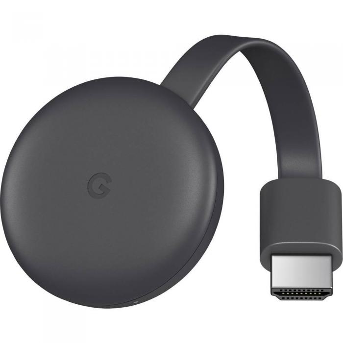 Мултимедиен плеър Google Chromecast 3rd Gen, HDMI, Черенна ниска цена с бърза доставка - BestPC.BG
