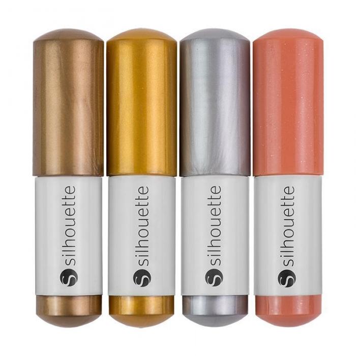 Продукт Silhouette Metallic Sketch Pen Pack - 4 Pensна ниска цена с бърза доставка - BestPC.BG