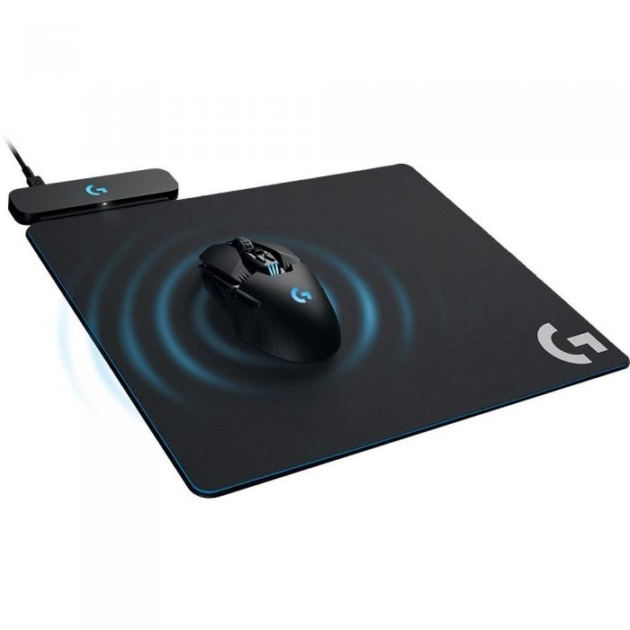 Продукт Logitech G Poweplay Wireless Charging System, Hard-Cloth Mouse Pad, G502-G703-G903-Pro X Superlight Compatibleна ниска цена с бърза доставка - BestPC.BG