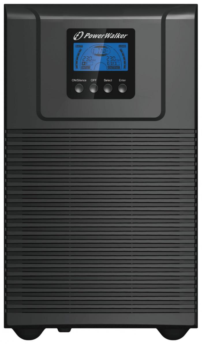 Непрекъсваемо захранване (UPS) PowerWalker VFI 2000 TG, 2000 VA, 1800 W, On-lineна ниска цена с бърза доставка - BestPC.BG