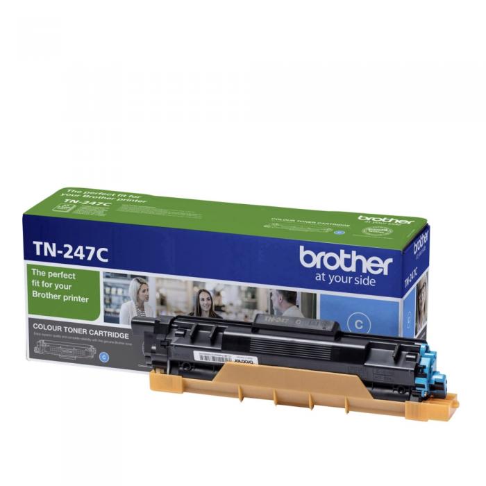 Тонер за лазерен принтер Brother TN-247C Toner Cartridgeна ниска цена с бърза доставка - BestPC.BG