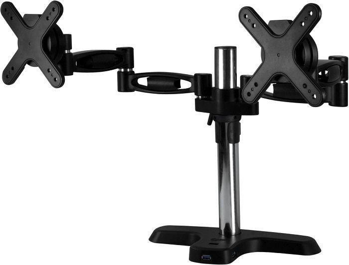 Arctic стойка за два монитора Desk Mount Dual Monitor 4xUSB3.0 - Z2 Pro - Gen 3на ниска цена с бърза доставка - BestPC.BG
