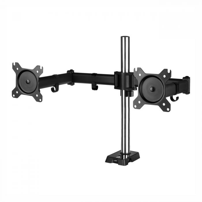 Arctic стойка за два монитора Desk Mount Dual Monitor 4xUSB - Z2 - Gen 3на ниска цена с бърза доставка - BestPC.BG