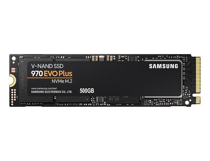 Samsung SSD 970 EVO Plus 500 GB M.2, PCIe Gen 3.0 x4 NVMe 1.3на ниска цена с бърза доставка - BestPC.BG
