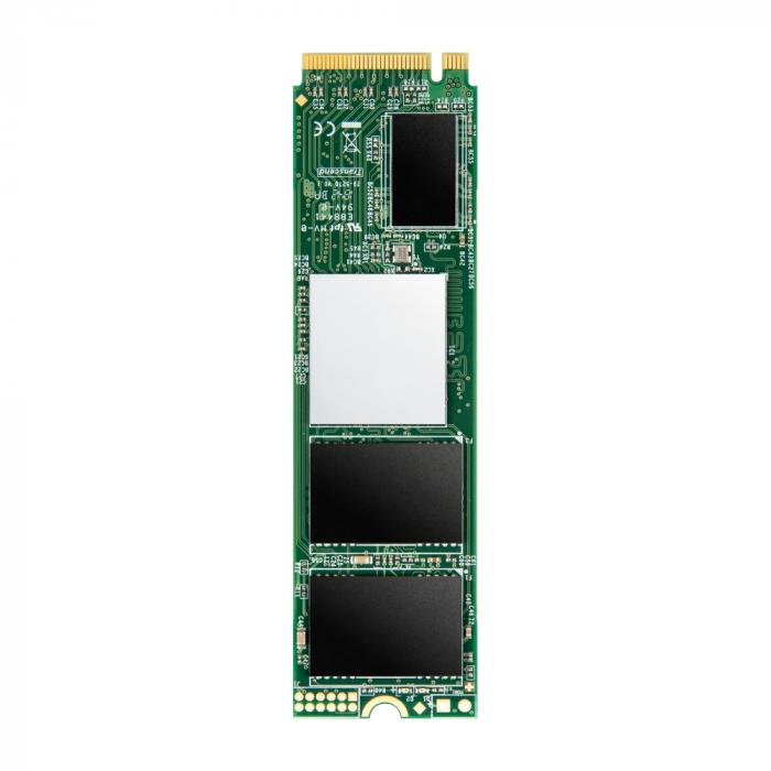 SSD Transcend 1TB, M.2 2280, PCIe Gen3x4, M-Key, 3D TLC, with Dramна ниска цена с бърза доставка