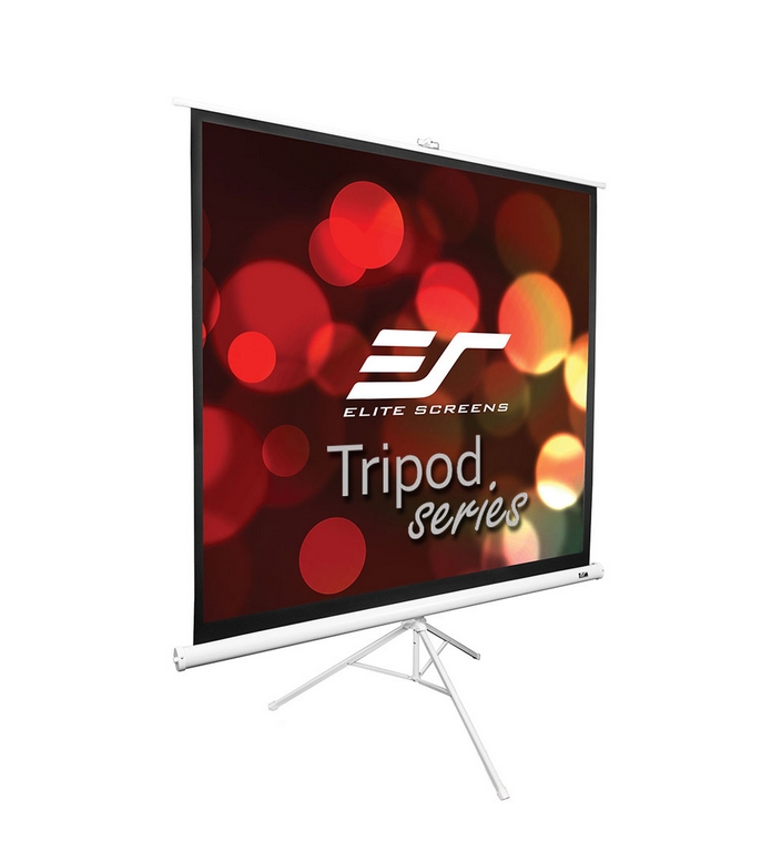 Екран за проектор Elite Screen T71NWS1 Tripod, 71" (1:1), 127.0 x 127.0 cm, Whiteна ниска цена с бърза доставка - BestPC.BG
