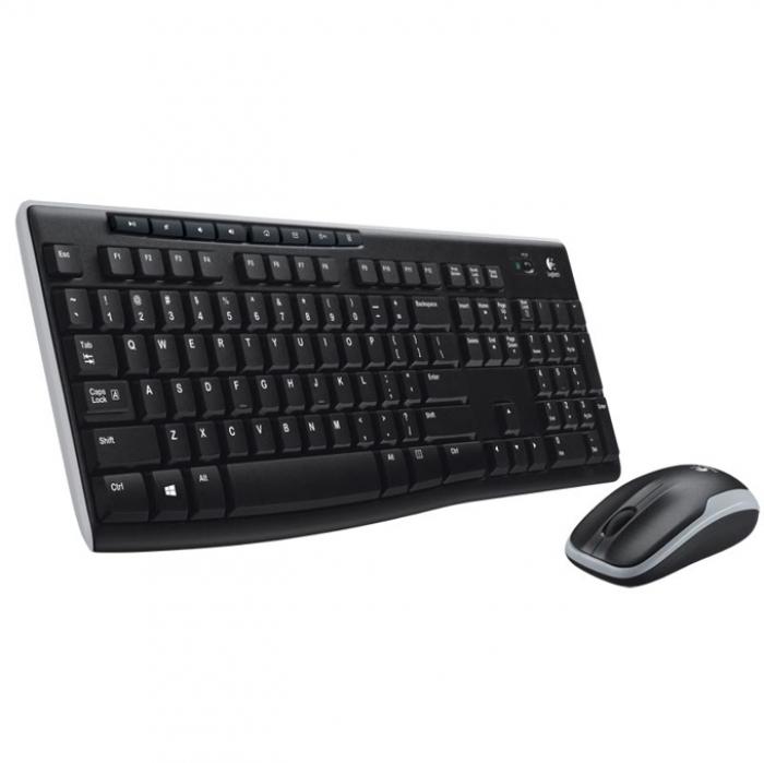 Комплект Безжична клавиатура+мишка Logitech Wireless Combo MK270 920-004509 БДС Layoutна ниска цена с бърза доставка - BestPC.BG