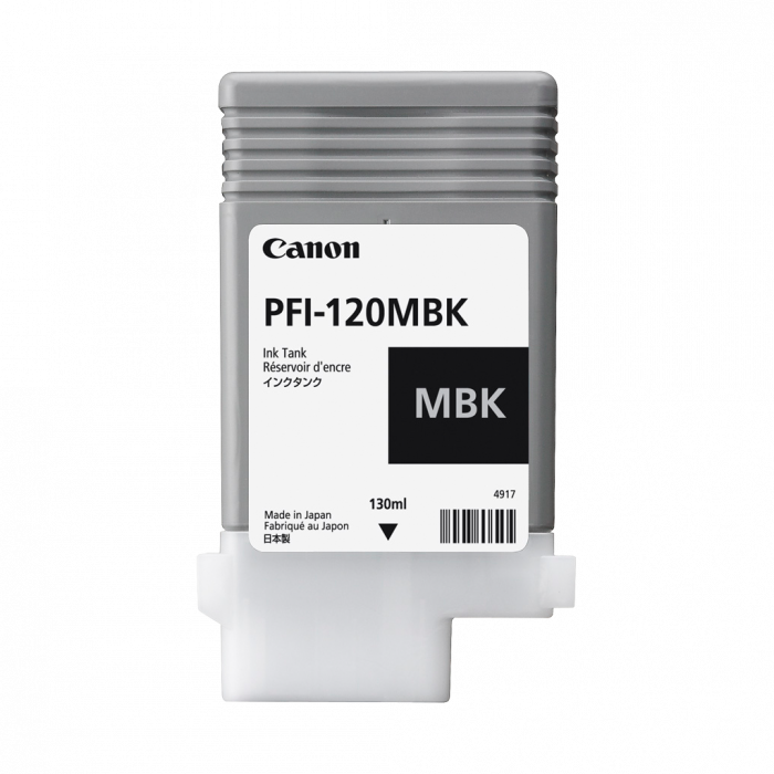 Касета с мастило Canon Pigment Ink Tank PFI-120, Matte Blackна ниска цена с бърза доставка - BestPC.BG