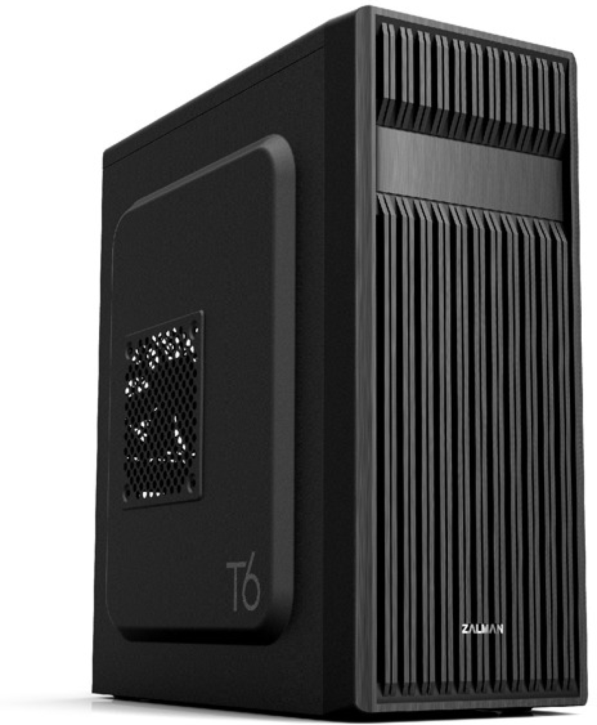Zalman кутия Case ATX - T6 Blackна ниска цена с бърза доставка - BestPC.BG